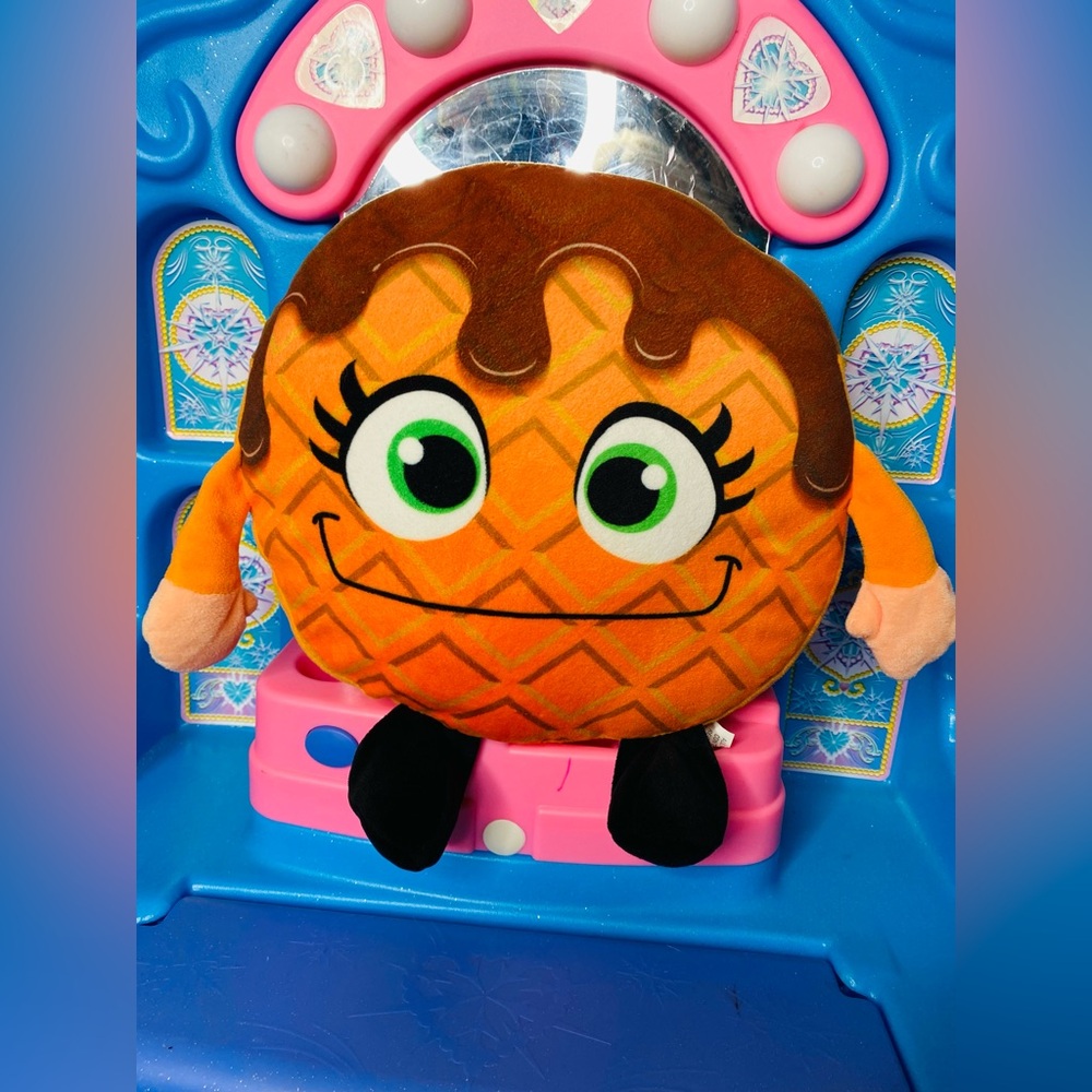 Chocolate waffle plush
